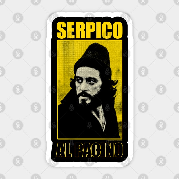 serpico pop art Sticker by Genetics art